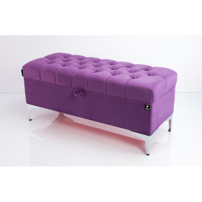 Tufted Storage Bench